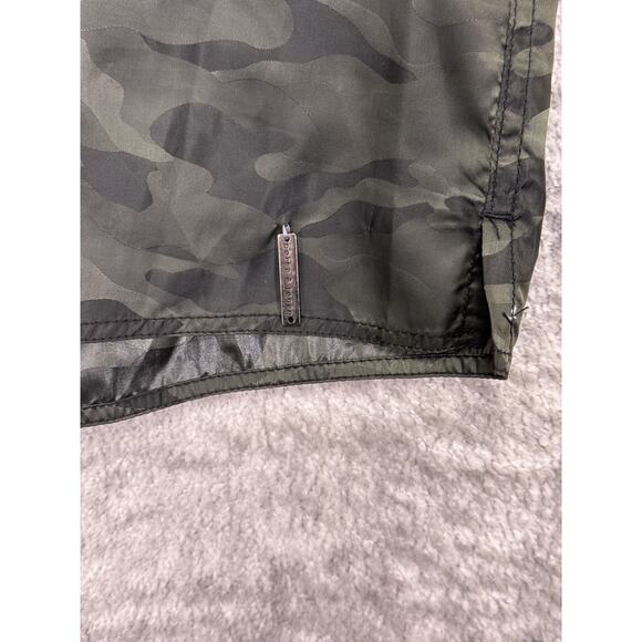 Parke & Ronen Swim Trunks 34 Mens Green Camouflage Mesh Liner 6" Swimwear - Picture 6 of 8